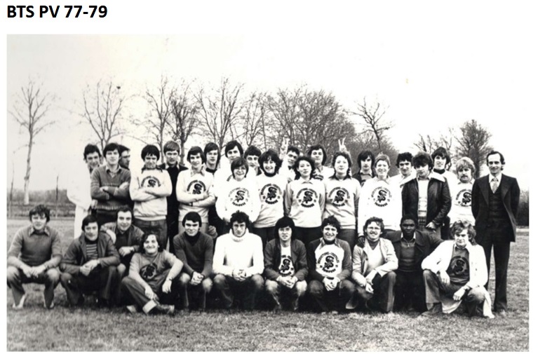 La promotion bTS PV lors d'un voyage en Allemenagne en 1979